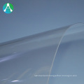 rigid plastik Super clear transparent PVC plastico sheet with PE protective film